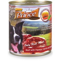 Prince Premium Wołowina Papaja Marchew 800g