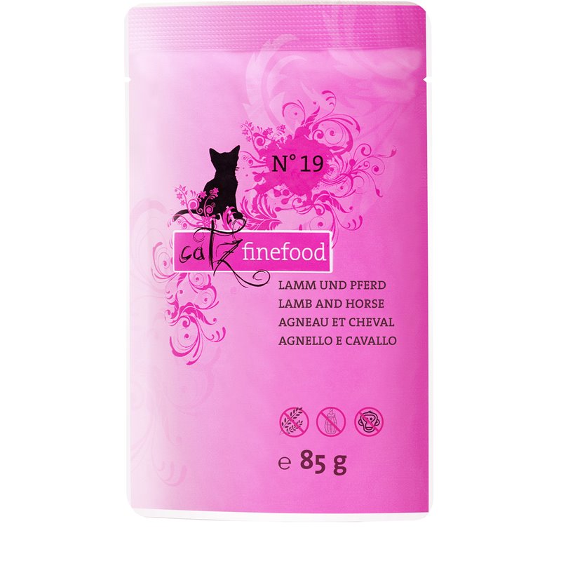 Catz finefood No.19 jagnię & bizon 85g