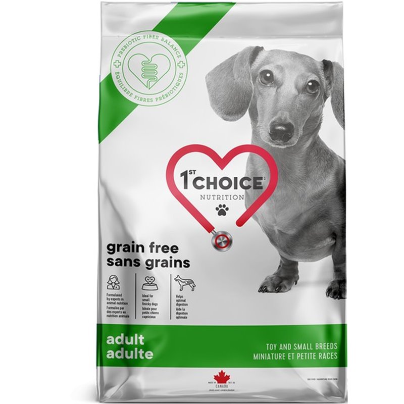 1st Choice Dog Vet Grain Free bezzbożowa  karma sucha dla psów dorosłych, ras średnich i dużych bez zbóż 12kg